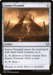 Pirâmide do Pôr do Sol / Sunset Pyramid - Magic: The Gathering - MoxLand