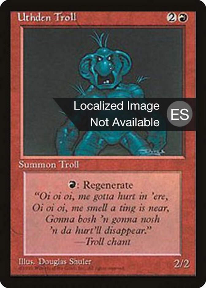 Trol de Uthden / Uthden Troll - Magic: The Gathering - MoxLand