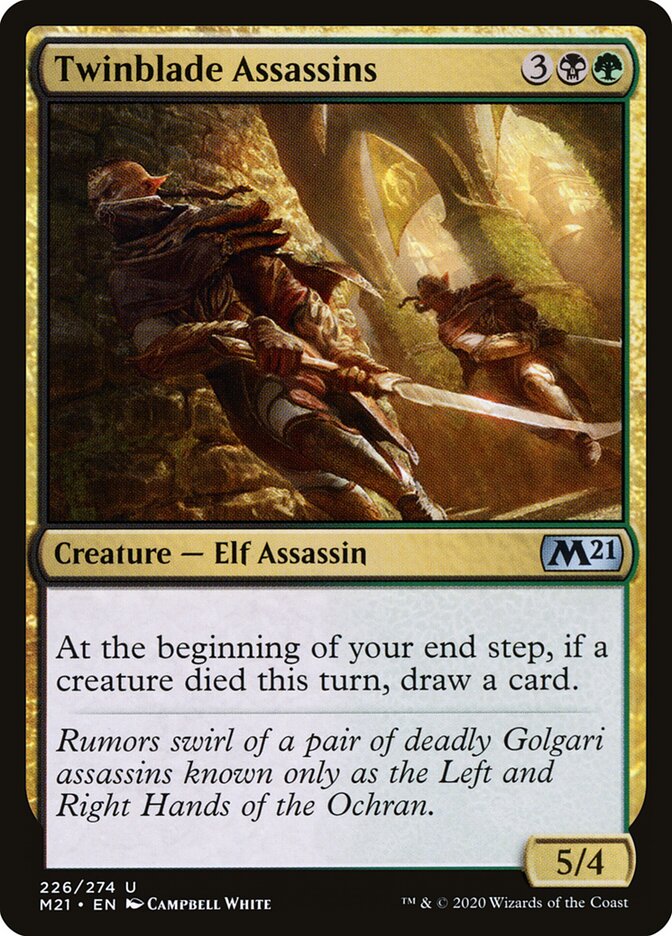 Assassinos das Lâminas Gêmeas / Twinblade Assassins - Magic: The Gathering - MoxLand