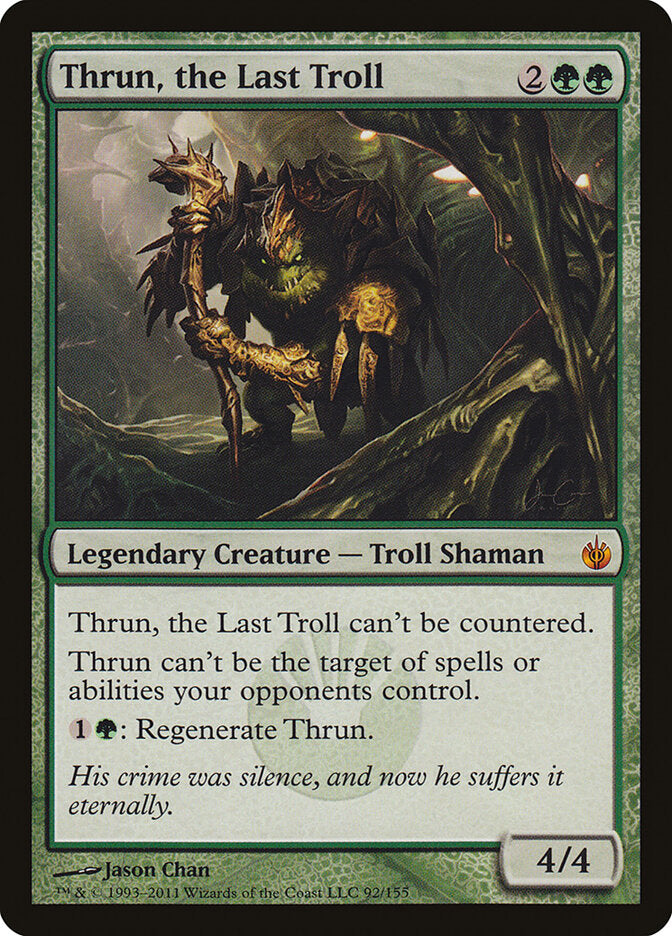 Thrun, o Último Trol / Thrun, the Last Troll - Magic: The Gathering - MoxLand