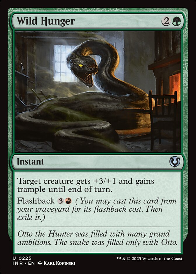 Fome Selvagem / Wild Hunger - Magic: The Gathering - MoxLand