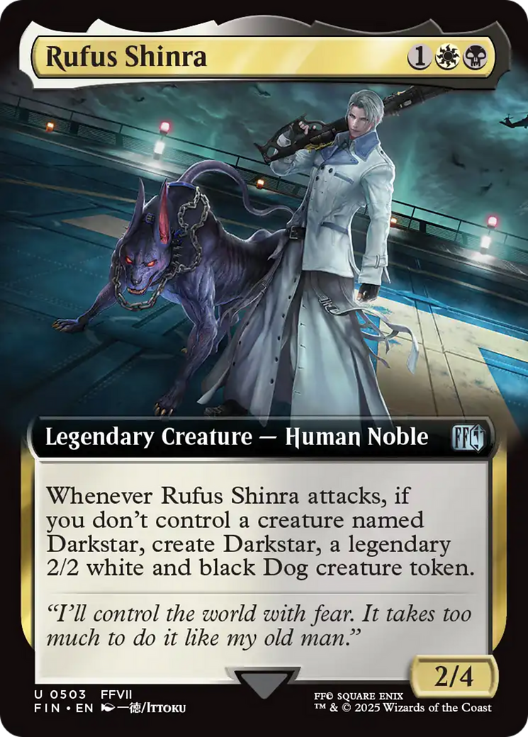 Rufus Shinra - Magic: The Gathering - MoxLand