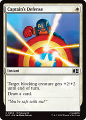 Captain's Defense - Magic: The Gathering - MoxLand