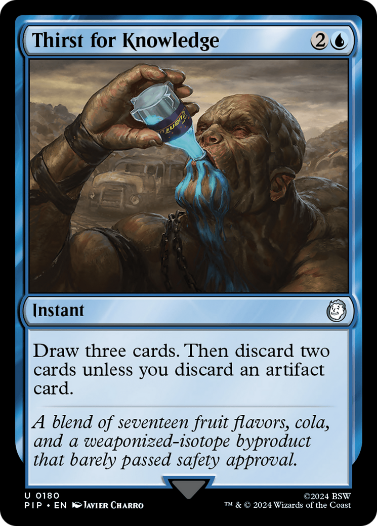 Sede por Conhecimento / Thirst for Knowledge - Magic: The Gathering - MoxLand