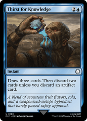 Sede por Conhecimento / Thirst for Knowledge - Magic: The Gathering - MoxLand