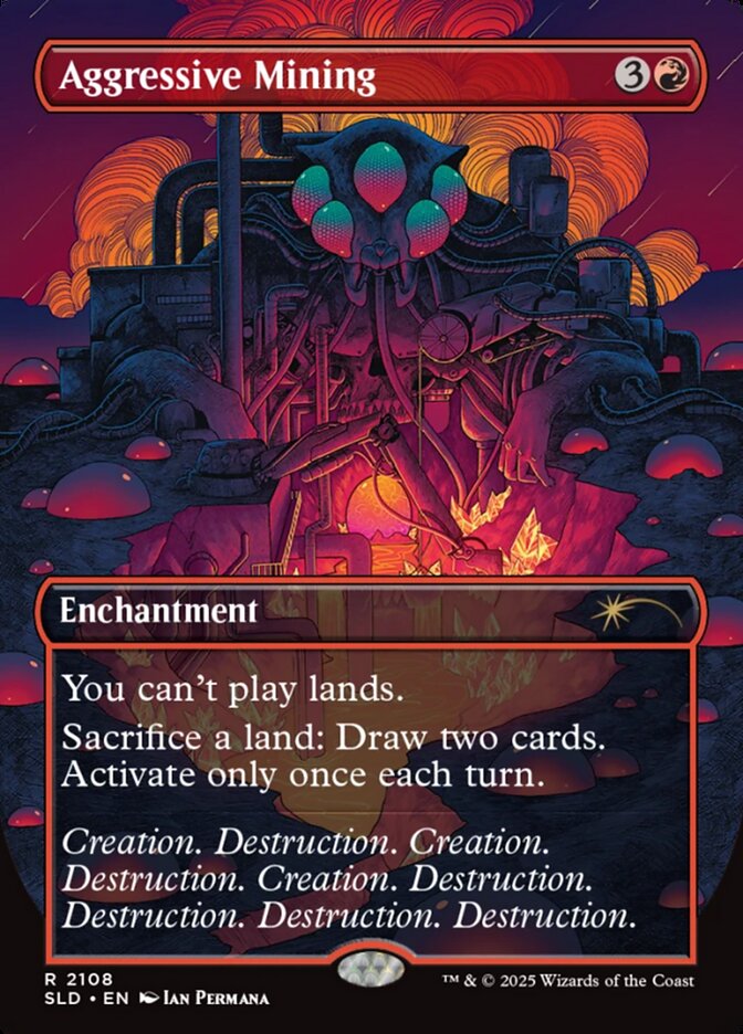 Mineração Agressiva / Aggressive Mining - Magic: The Gathering - MoxLand
