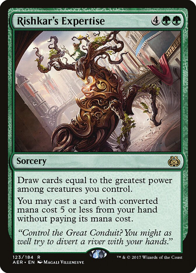 Especialidade de Rishkar / Rishkar's Expertise - Magic: The Gathering - MoxLand