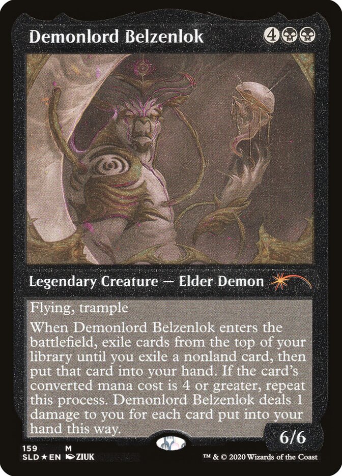 Senhor Demônio Belzenlok / Demonlord Belzenlok - Magic: The Gathering - MoxLand