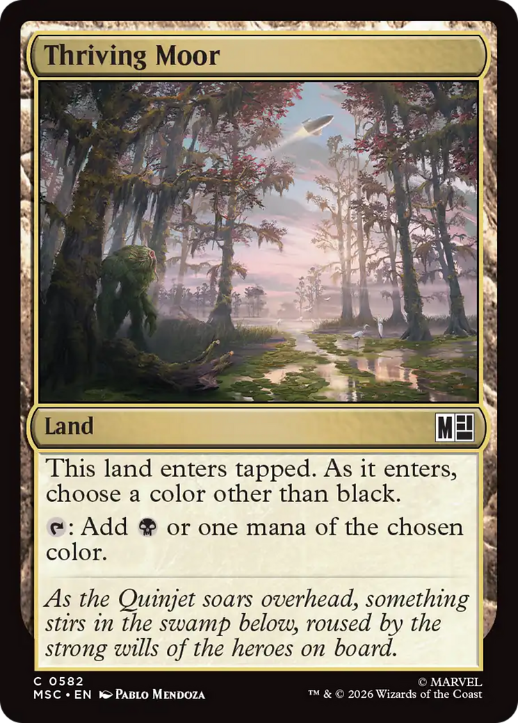 Charco Vicejante / Thriving Moor - Magic: The Gathering - MoxLand