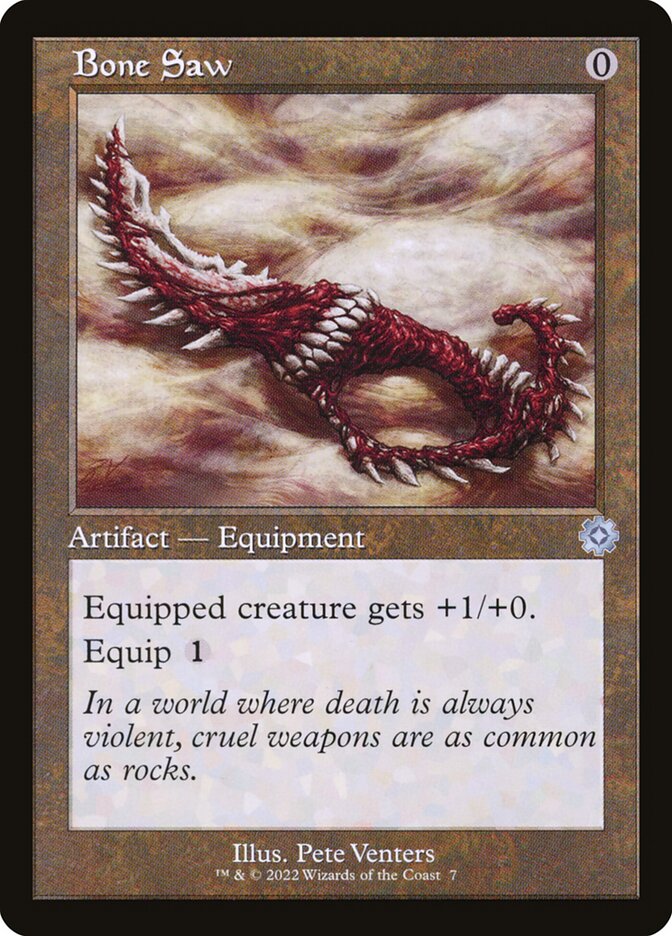 Serra Óssea / Bone Saw - Magic: The Gathering - MoxLand
