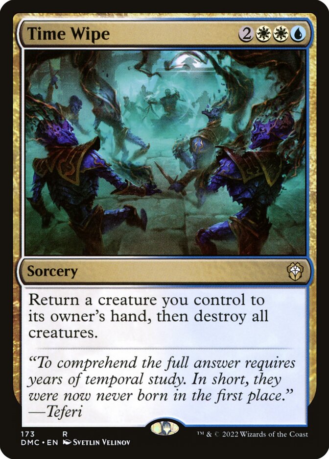 Limpeza Temporal / Time Wipe - Magic: The Gathering - MoxLand