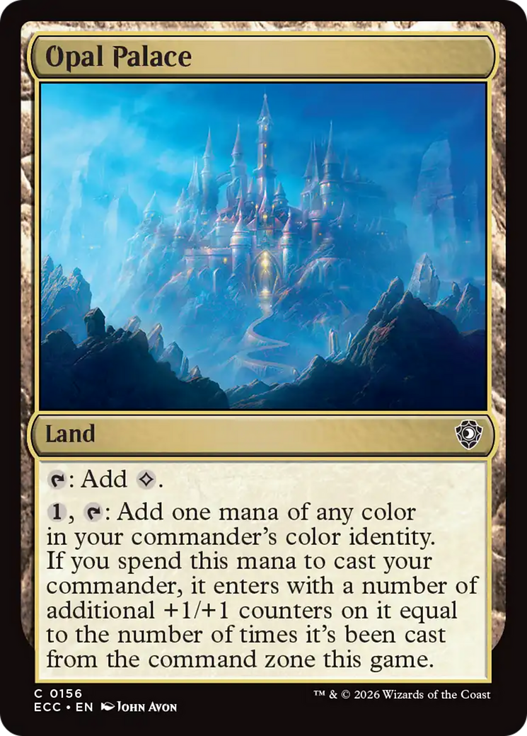 Palácio de Opala / Opal Palace - Magic: The Gathering - MoxLand