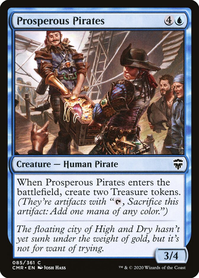 Piratas Prósperos / Prosperous Pirates - Magic: The Gathering - MoxLand