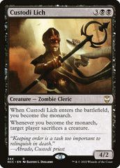 Lich Custodi / Custodi Lich - Magic: The Gathering - MoxLand
