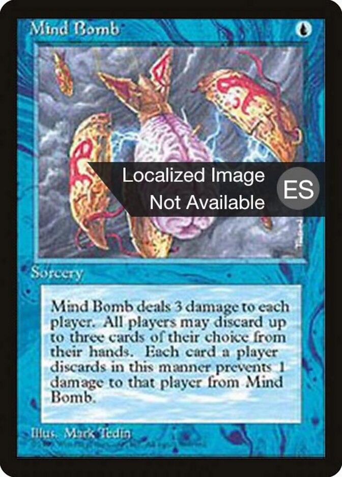 Bomba Mental / Mind Bomb - Magic: The Gathering - MoxLand