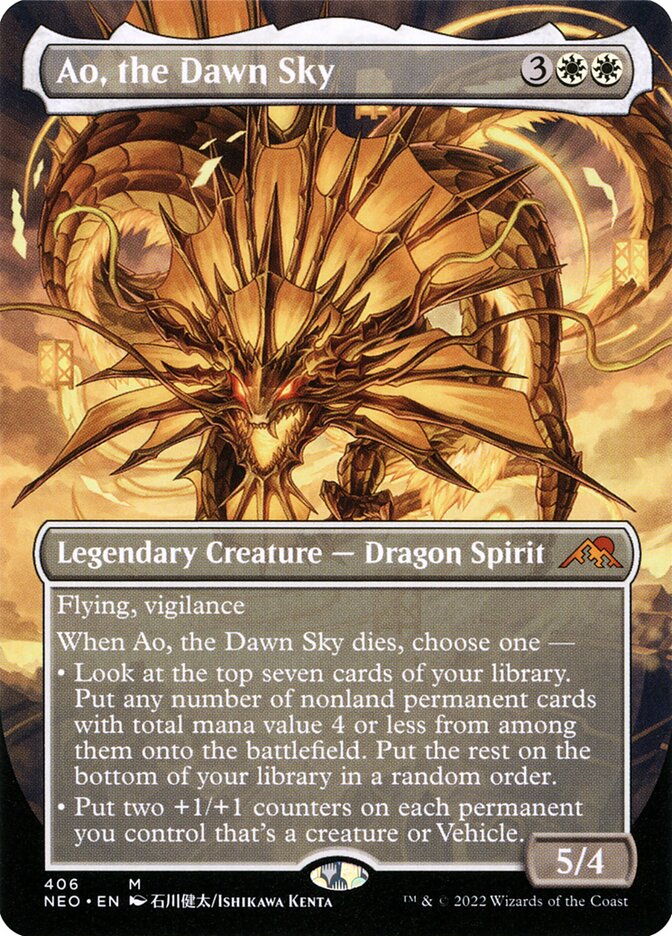Ao, o Céu da Aurora / Ao, the Dawn Sky - Magic: The Gathering - MoxLand