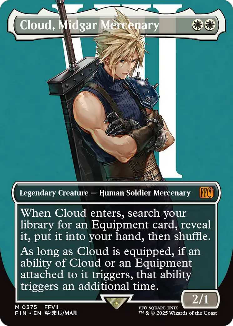 Cloud, Mercenário de Midgar / Cloud, Midgar Mercenary - Magic: The Gathering - MoxLand