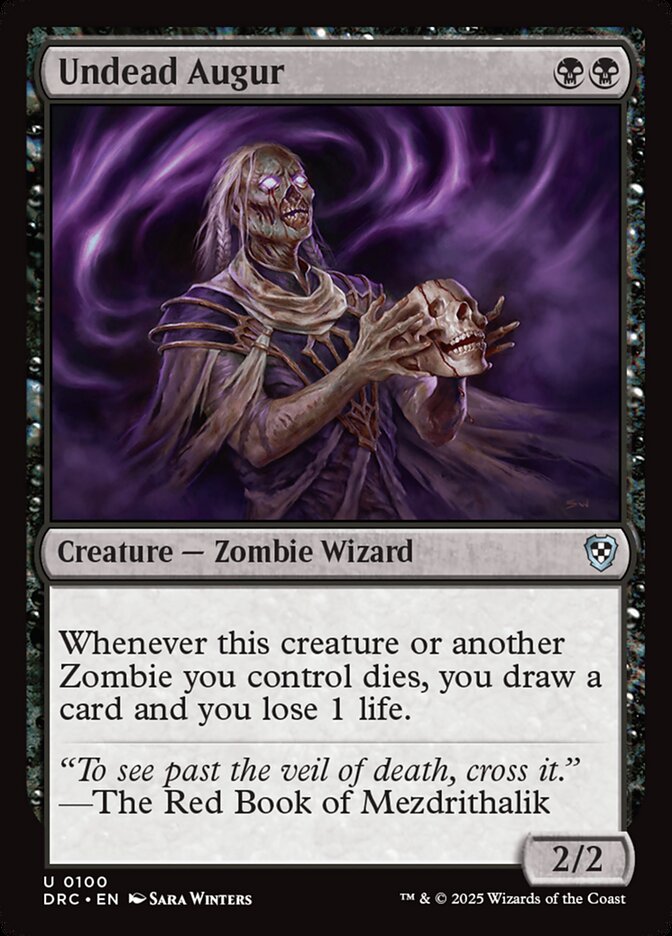 Áugure Morto-vivo / Undead Augur - Magic: The Gathering - MoxLand