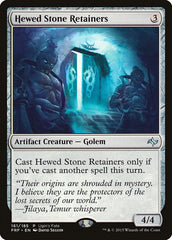 Criados Entalhados em Pedra / Hewed Stone Retainers - Magic: The Gathering - MoxLand
