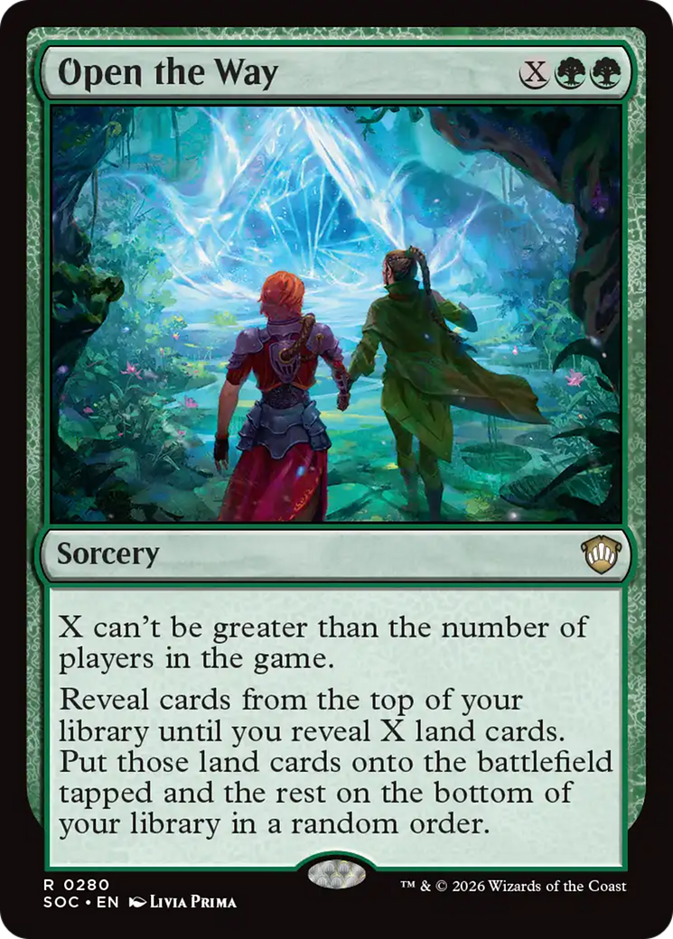 Abrir o Caminho / Open the Way - Magic: The Gathering - MoxLand