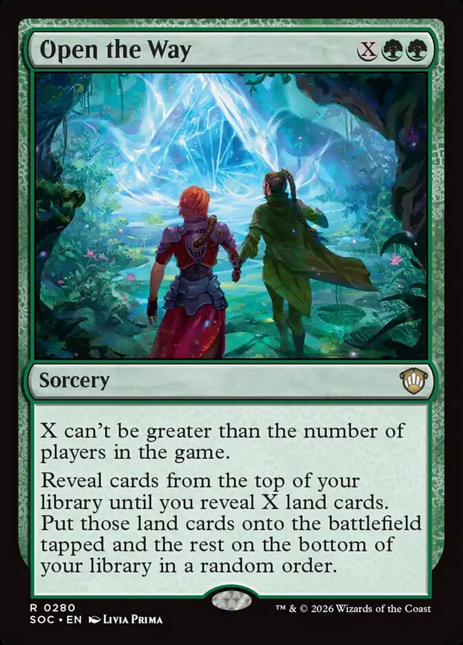 Abrir o Caminho / Open the Way - Magic: The Gathering - MoxLand