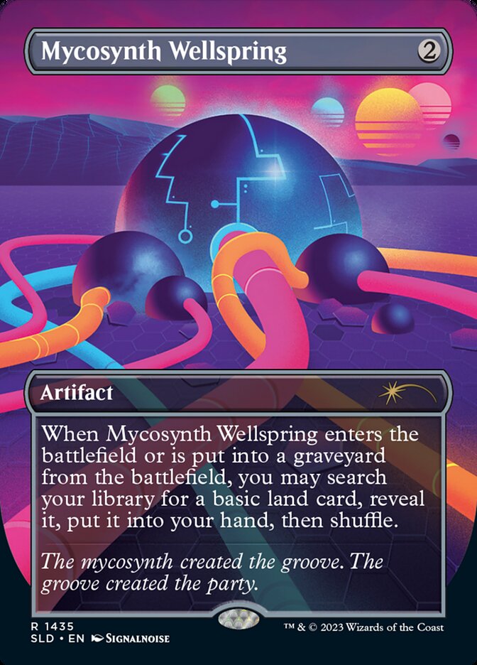 Fonte do Micossintetizador / Mycosynth Wellspring - Magic: The Gathering - MoxLand