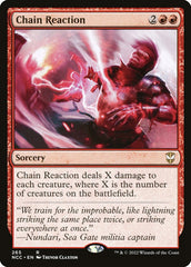 Reação em Cadeia / Chain Reaction - Magic: The Gathering - MoxLand