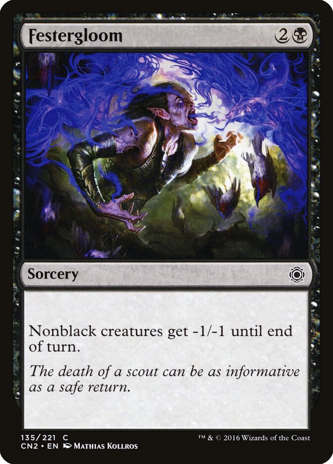 Escuridão Pestilenta / Festergloom - Magic: The Gathering - MoxLand