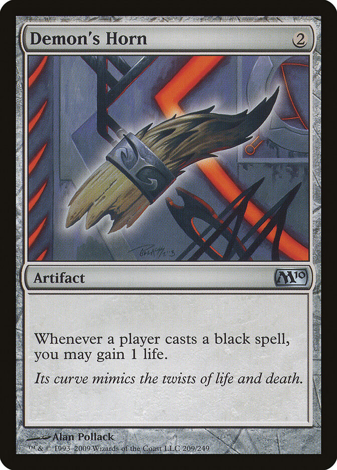 Chifre de Demônio / Demon's Horn - Magic: The Gathering - MoxLand