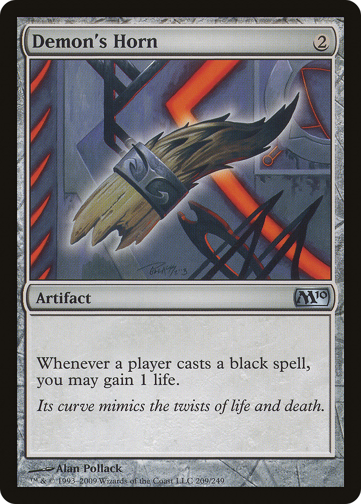 Chifre de Demônio / Demon's Horn - Magic: The Gathering - MoxLand