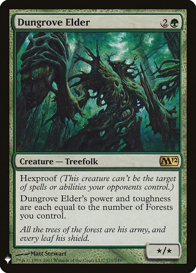 Ancião Bosque Pardo / Dungrove Elder - Magic: The Gathering - MoxLand