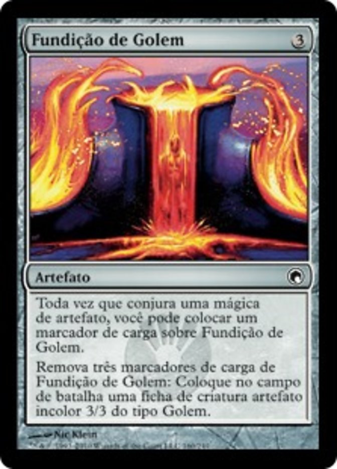 Fundição de Golem / Golem Foundry - Magic: The Gathering - MoxLand