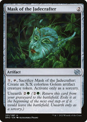 Máscara do Artesão de Jade / Mask of the Jadecrafter - Magic: The Gathering - MoxLand