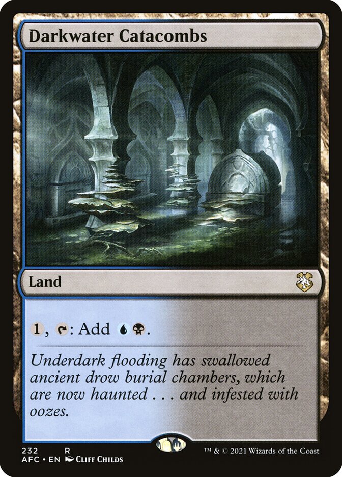 Catacumbas de Darkwater / Darkwater Catacombs - Magic: The Gathering - MoxLand
