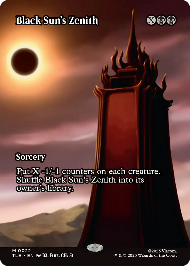 Zênite do Sol Negro / Black Sun's Zenith - Magic: The Gathering - MoxLand