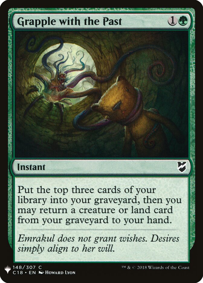 Lutar com o Passado / Grapple with the Past - Magic: The Gathering - MoxLand