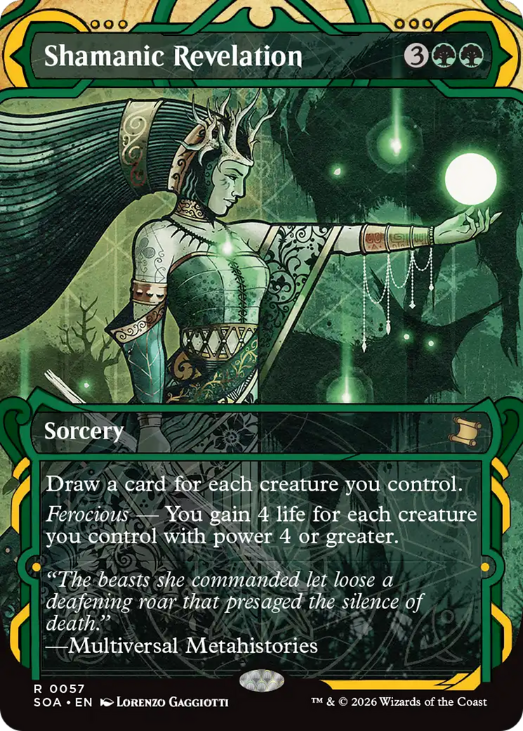 Revelação Xamânica / Shamanic Revelation - Magic: The Gathering - MoxLand