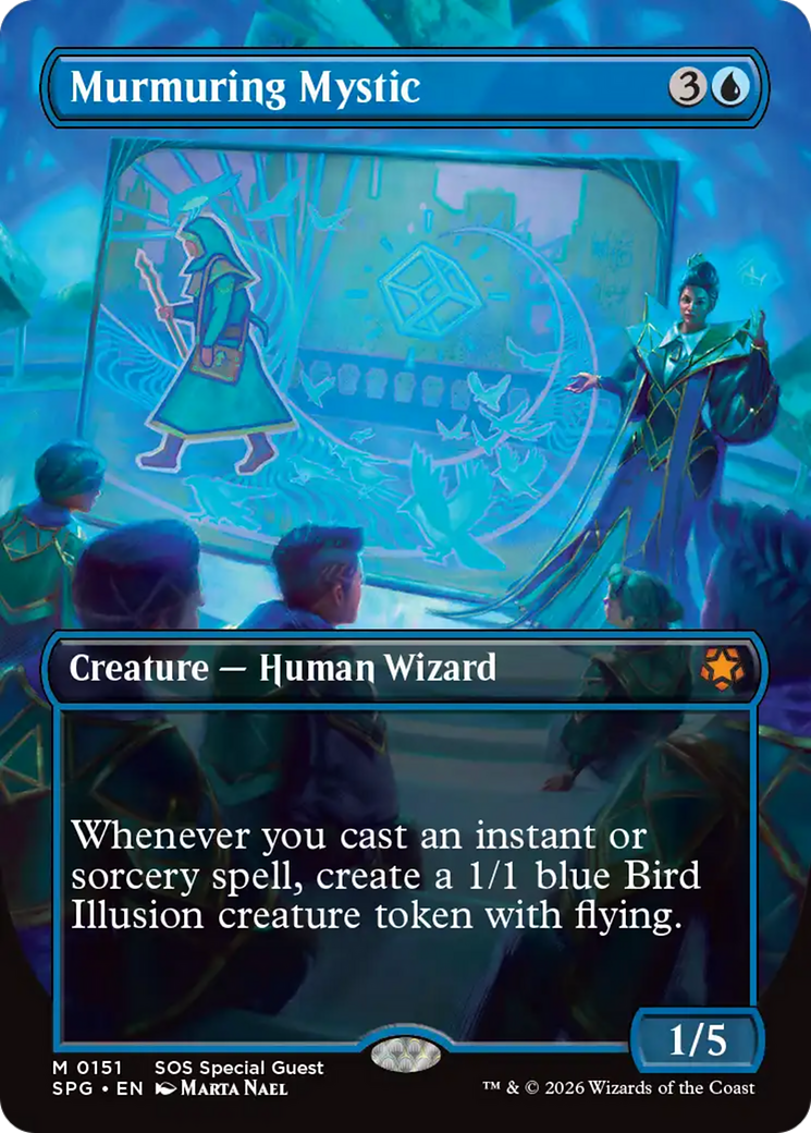 Místico dos Murmúrios / Murmuring Mystic - Magic: The Gathering - MoxLand