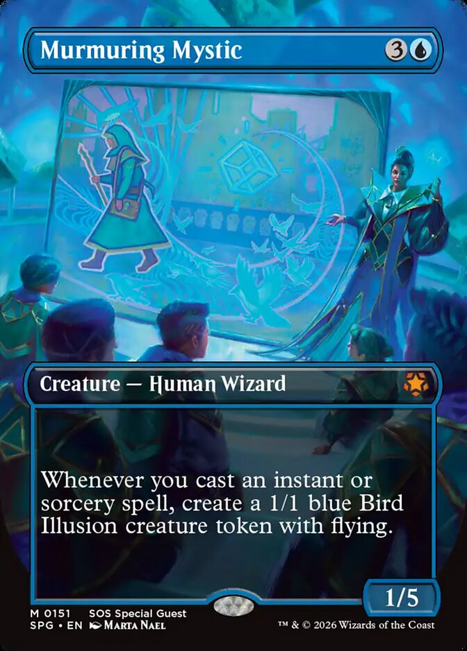 Místico dos Murmúrios / Murmuring Mystic - Magic: The Gathering - MoxLand