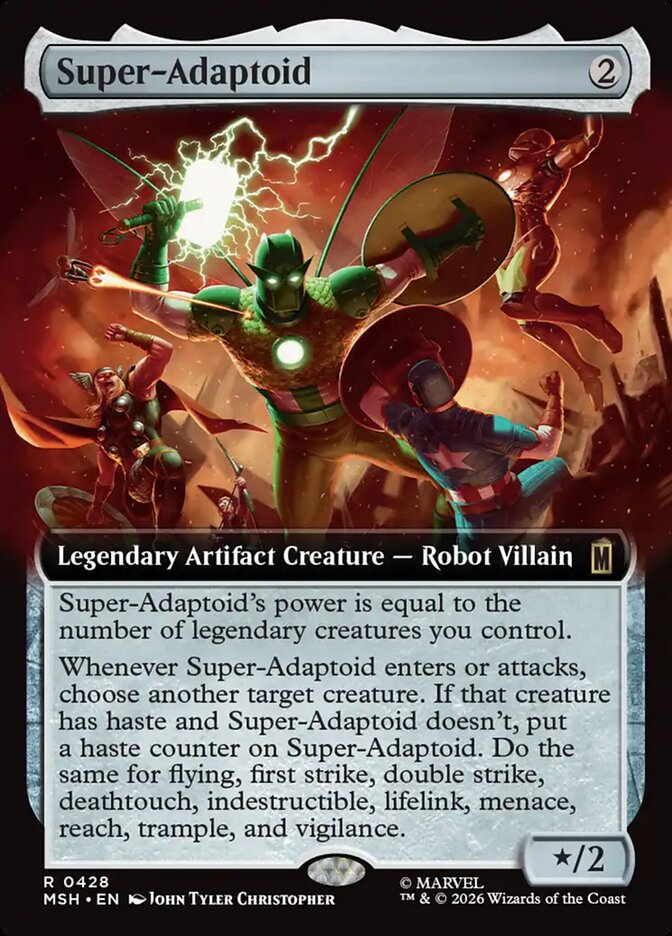 Super-Adaptoid - Magic: The Gathering - MoxLand