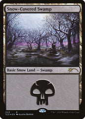 Pântano da Neve / Snow-Covered Swamp - Magic: The Gathering - MoxLand