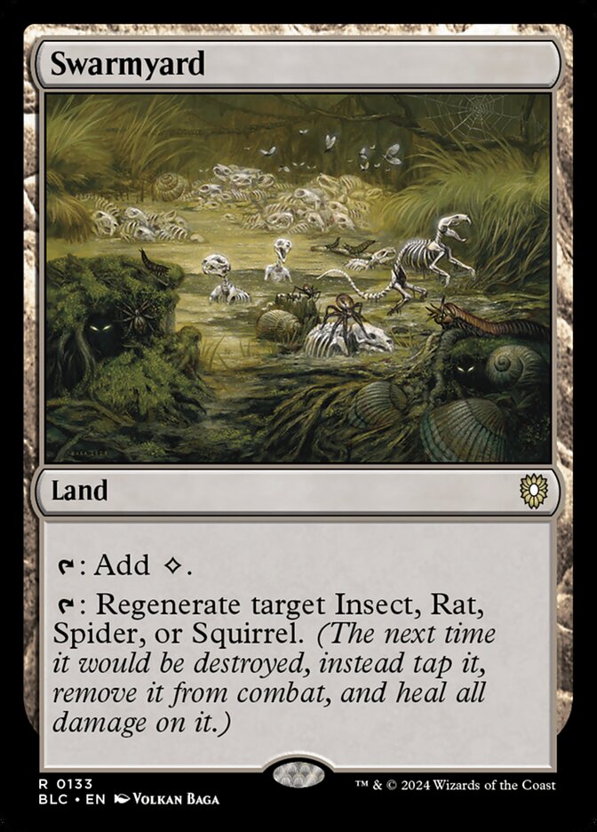 Vermitério / Swarmyard - Magic: The Gathering - MoxLand