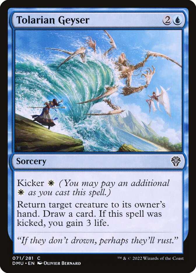 Gêiser Tolariano / Tolarian Geyser - Magic: The Gathering - MoxLand