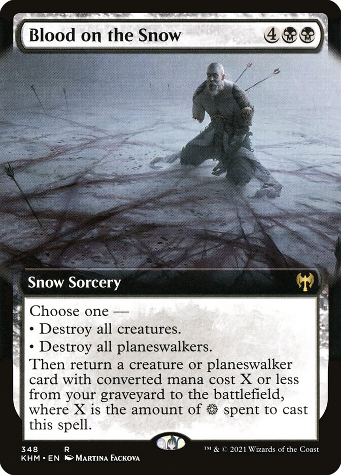Sangue na Neve / Blood on the Snow - Magic: The Gathering - MoxLand