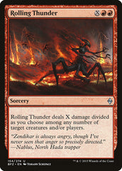 Trovoada Ribombante / Rolling Thunder - Magic: The Gathering - MoxLand