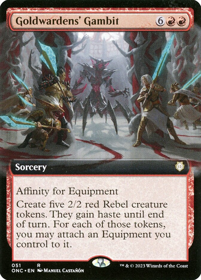 Gambito dos Guardiões Dourados / Goldwardens' Gambit - Magic: The Gathering - MoxLand