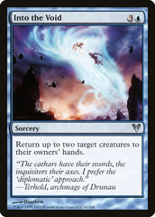 Ao Vácuo / Into the Void - Magic: The Gathering - MoxLand