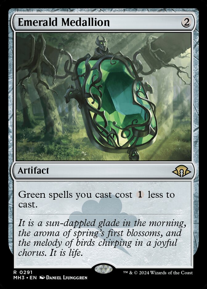 Ornato de Esmeralda / Emerald Medallion - Magic: The Gathering - MoxLand