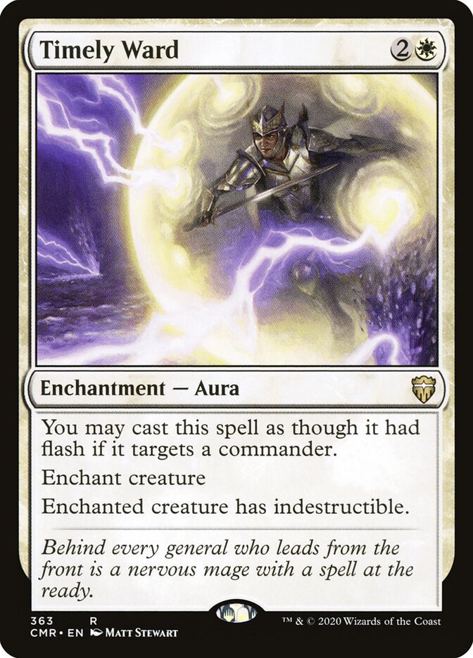 Proteção Providencial / Timely Ward - Magic: The Gathering - MoxLand