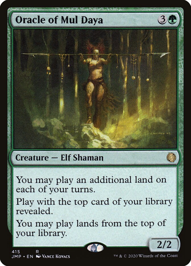 Oráculo de Mul Daya / Oracle of Mul Daya - Magic: The Gathering - MoxLand